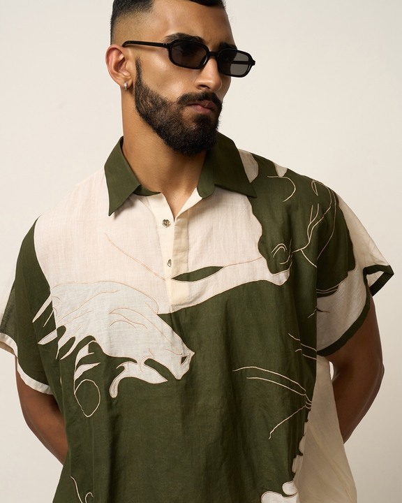 Dragon Kaftan Shirt