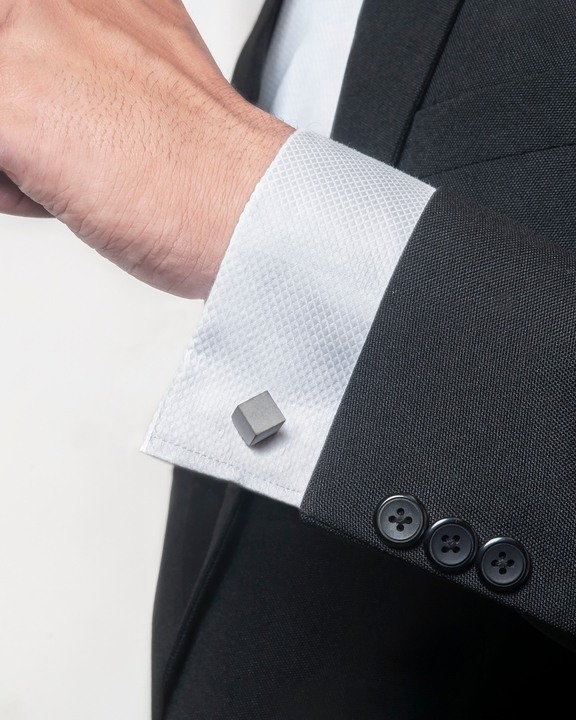 Elements- Micro Concrete Cufflinks #2