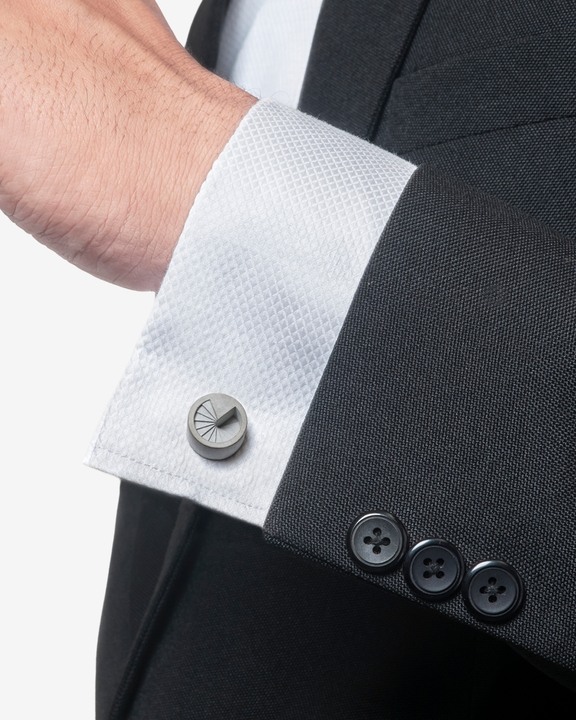 Elements- Micro Concrete Cufflinks #7