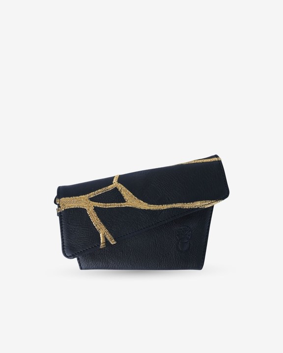 Seiki Trifold Wallet In Black