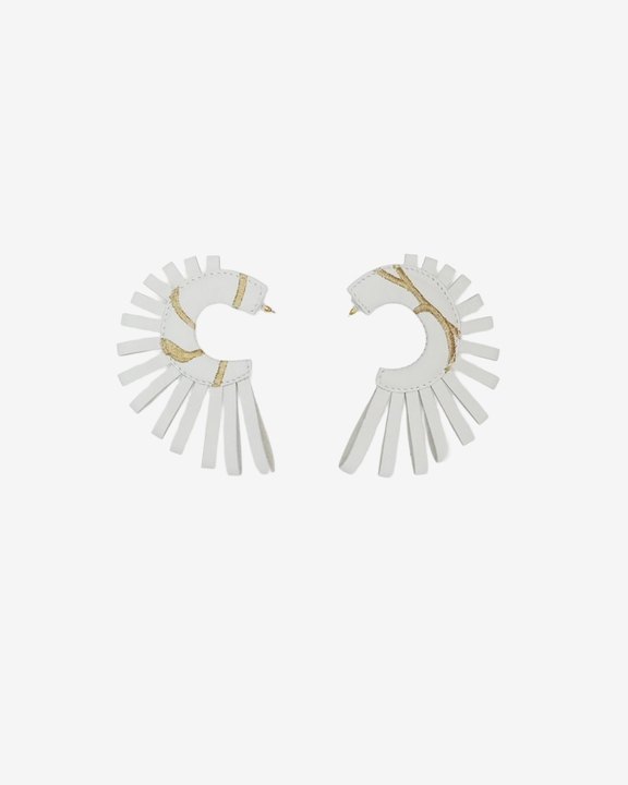 Marina Hoops In Ivory