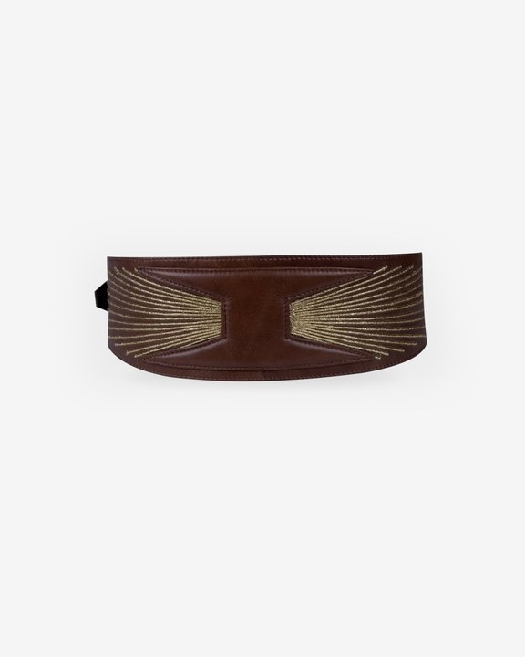 Urumi Waistbelt In Tan