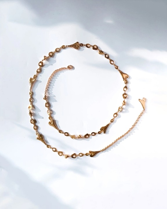 The Heart and Pebble Chain