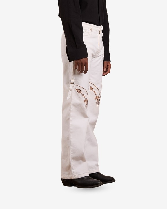 Running Again Embroidered Bottoms