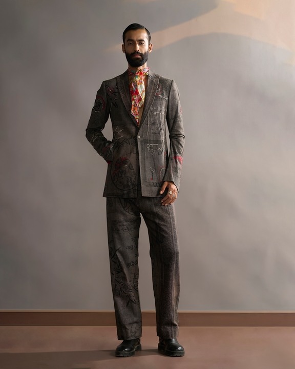 Gulbash Printed Suit