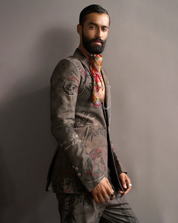 Gulbash Printed Suit