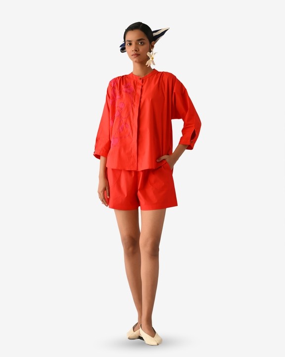 Mono Crimson Appliqué Set