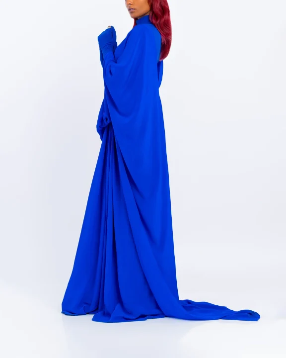 Hybrid Sari-pants (Blue)