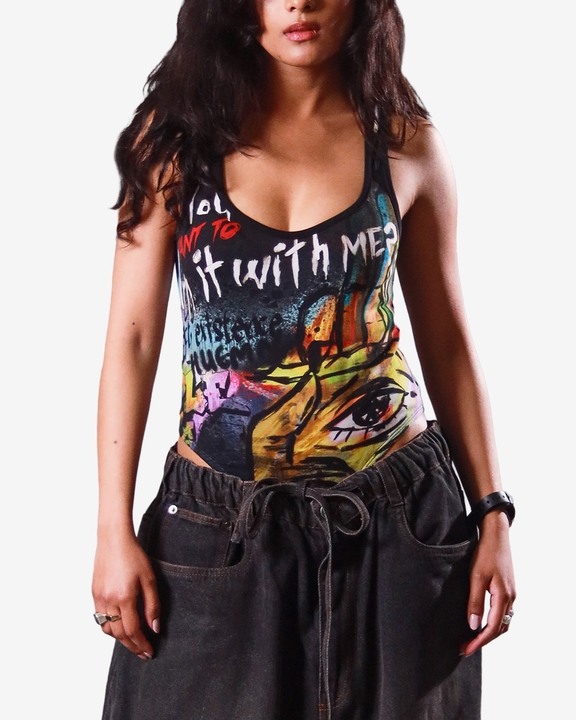 Huemn Graffiti Bodysuit