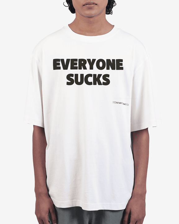Everyone Sucks T-shirt 2.0 (White)