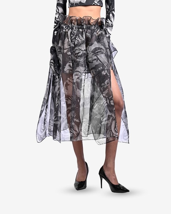 Dead Bouquet Organza Skirt