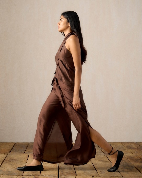 Taru Tie Up Pant Set