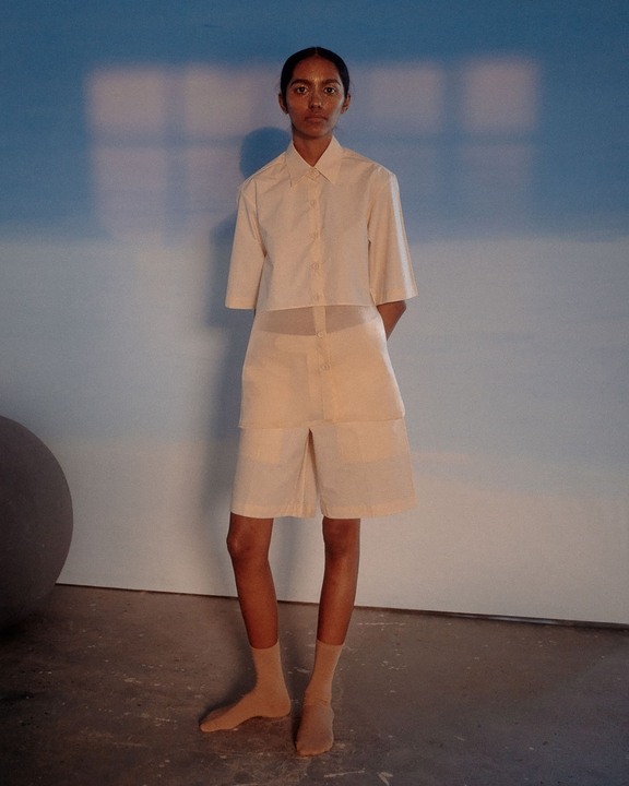 Ananda Organza Short Set