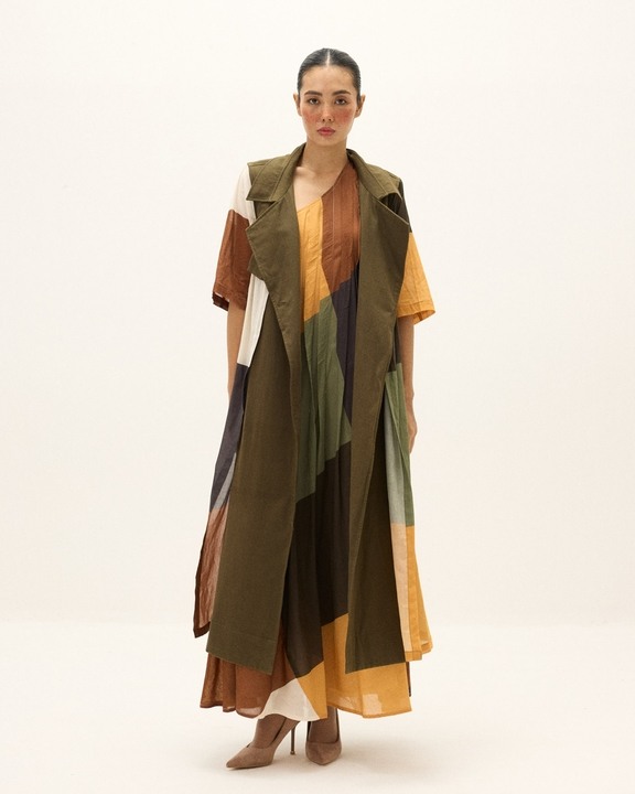 Autumn Veil coat