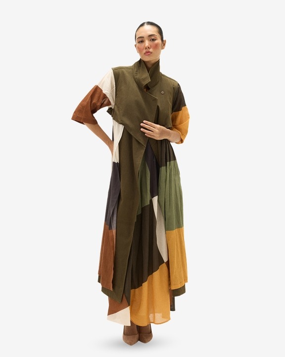 Autumn Veil coat