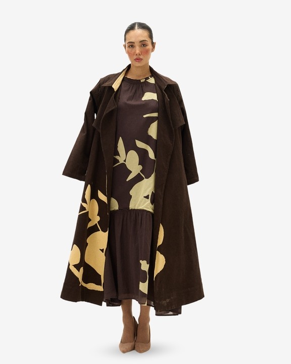 Sepia Trench Coat