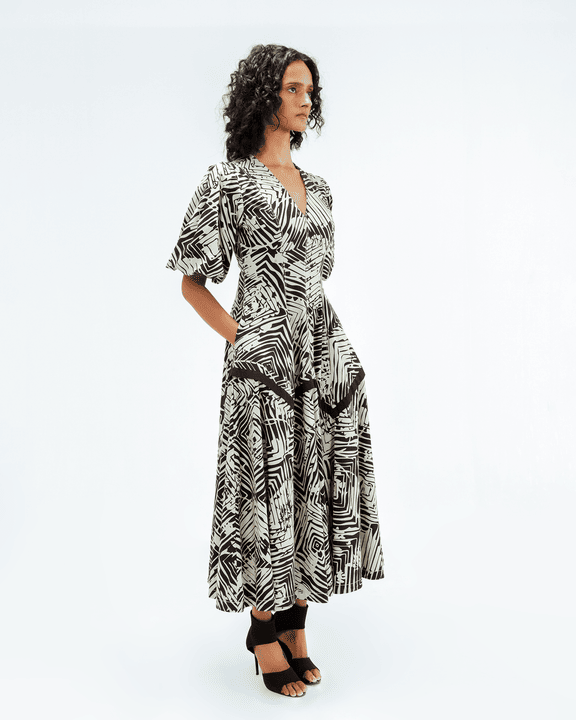 Florix Print Thalia Dress