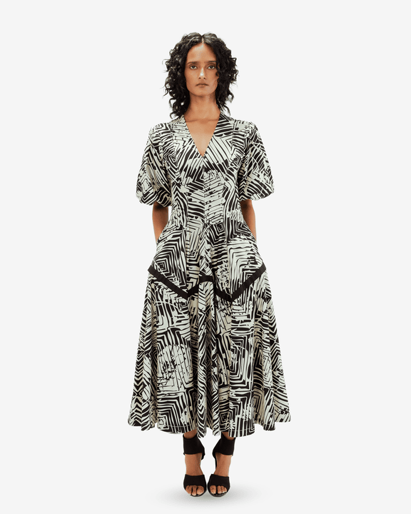 Florix Print Thalia Dress