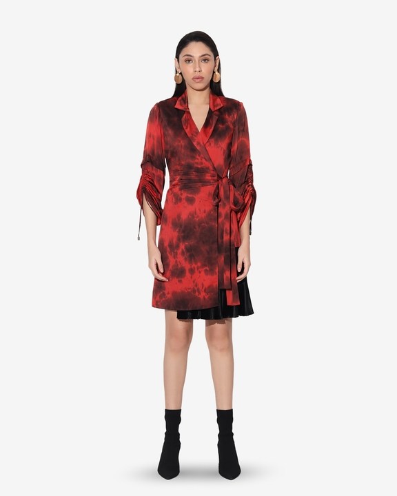 Nebula Wrap Jacket Dress