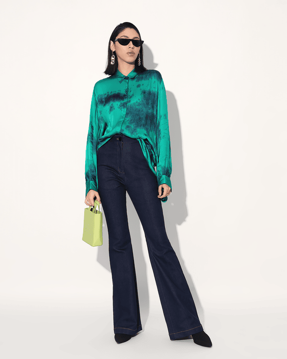 Orelia Balloon Sleeve Shirt