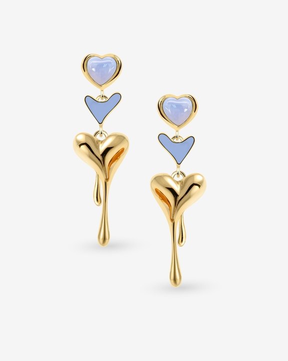 All Heart Drop Earring