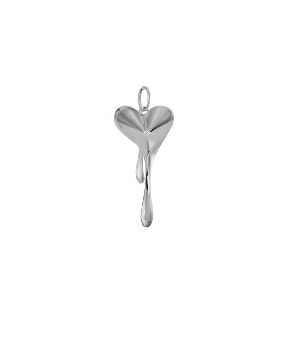Xl Melting Heart With Paperclip Chain