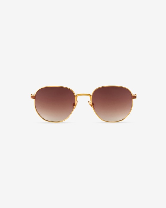 Milan 24K Gold Plated Sunglasses