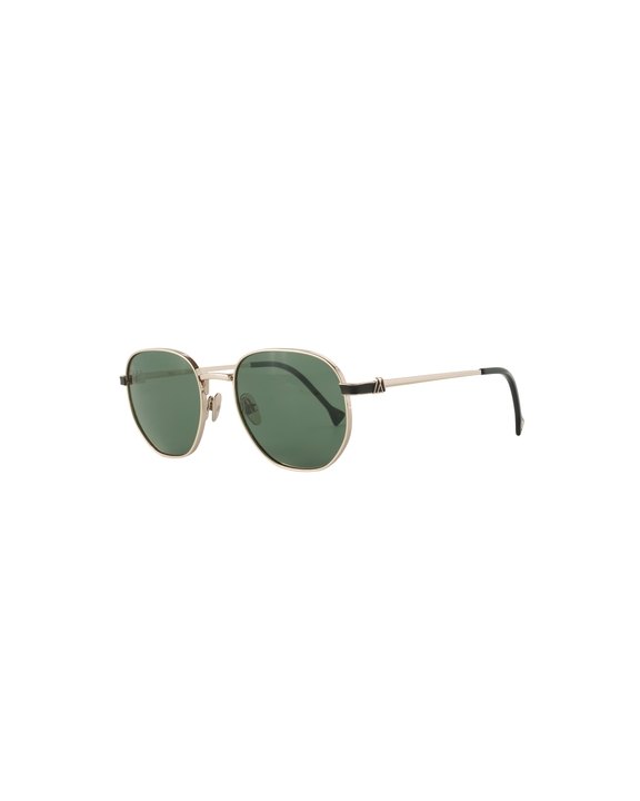Milan Light Gold Sunglasses