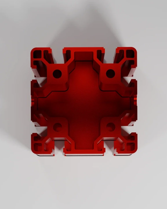 Extrusion Ashtray - Red