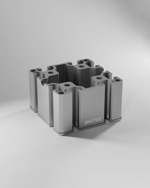 Extrusion Ashtray - Silver