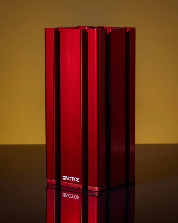 Extrusion Vase - Red