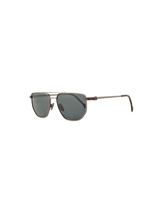 New York Gun Metal Sunglasses