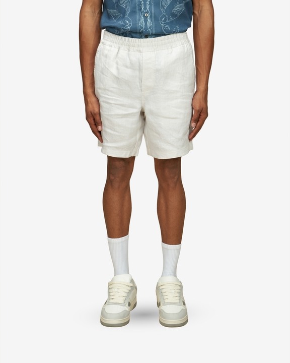 Drawcord Linen Shorts
