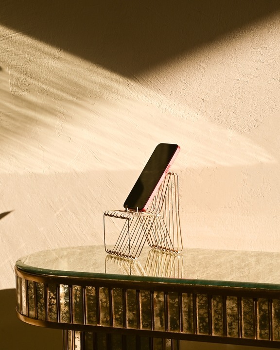 Glitch Chair Phone Holder