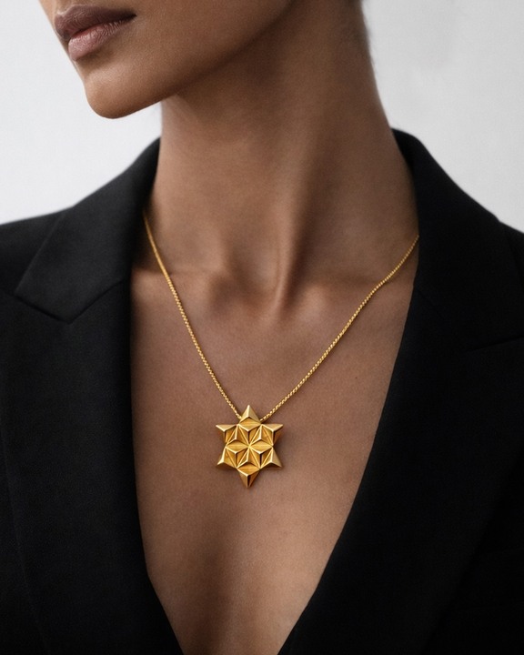 Trine Pendant And Chain