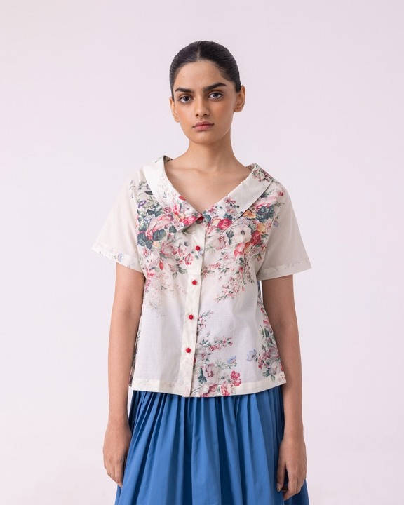 Nora Floral Printed Top