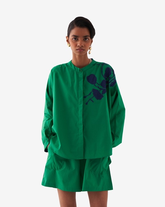 Emerald Applique Shirt
