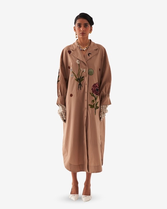 Fio Trench Dress