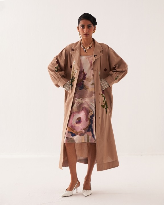 Fio Trench Dress