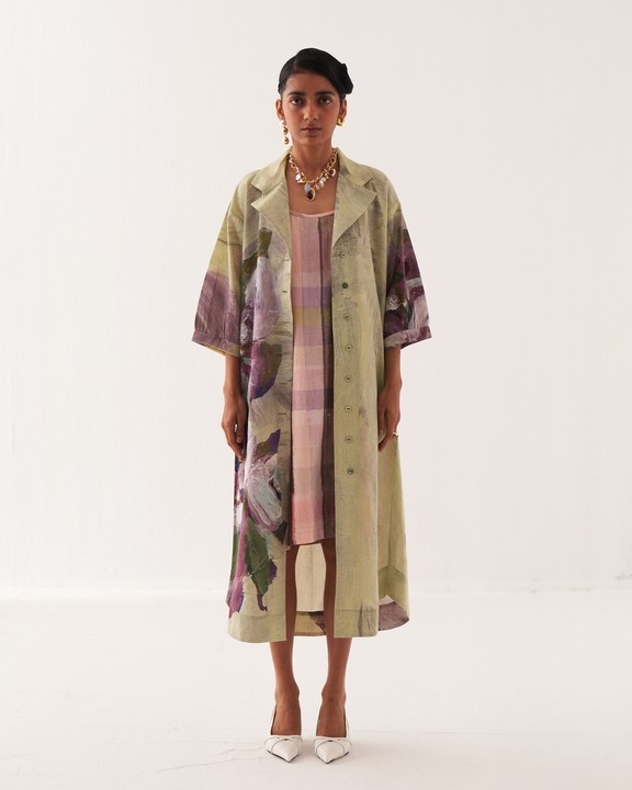 Pista Bloom Trench Set
