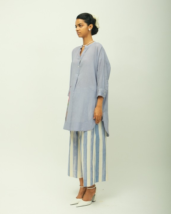 Flamingo Applique Cord Set