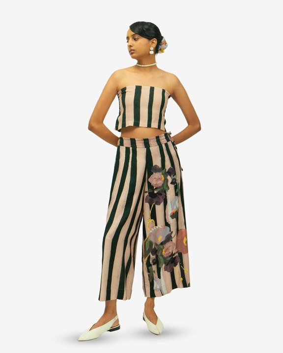 Pg Stripe Bralet Set