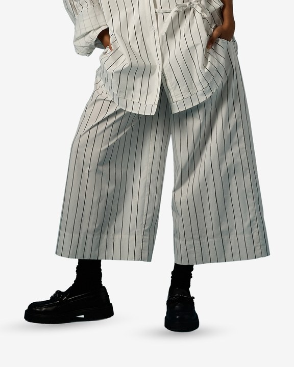 Straight Wide Leg Pants