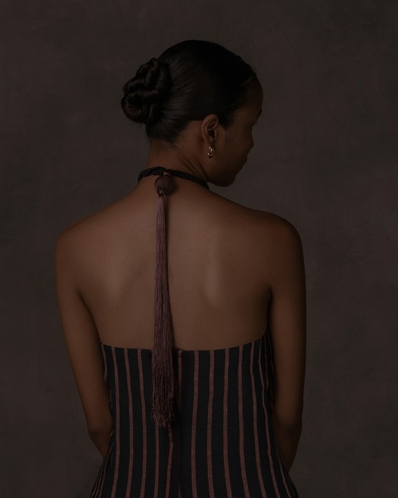 Striped Halter Top