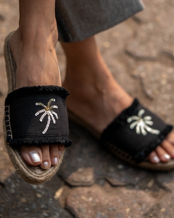 Copacabana Sandals Black