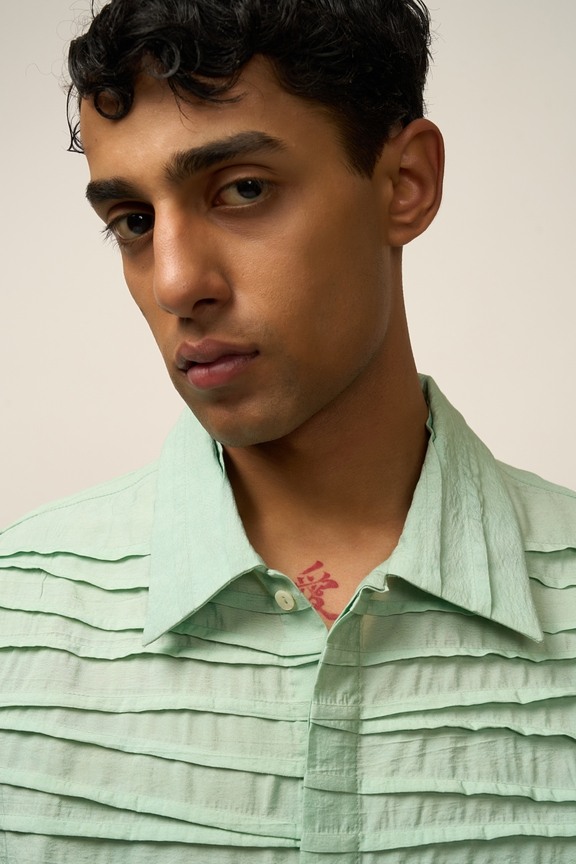 Pleated Shirt