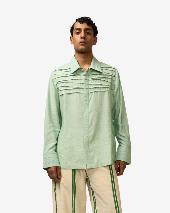 Pleated Shirt