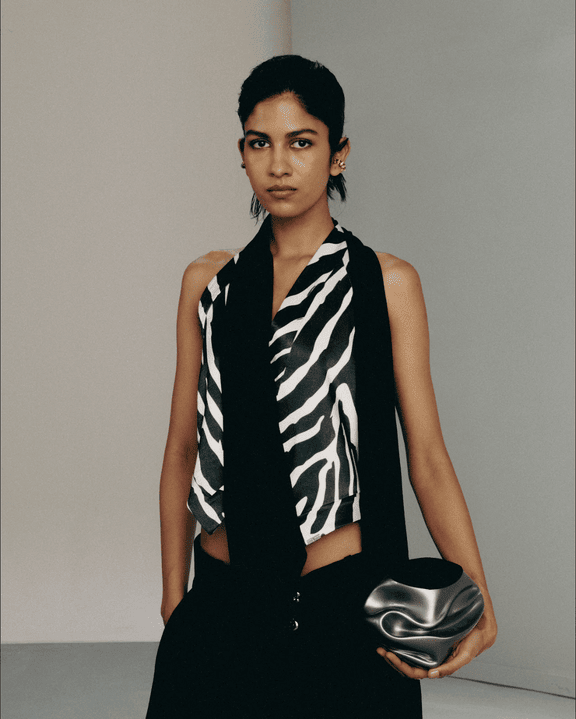 Halter Scarf Waistcoat