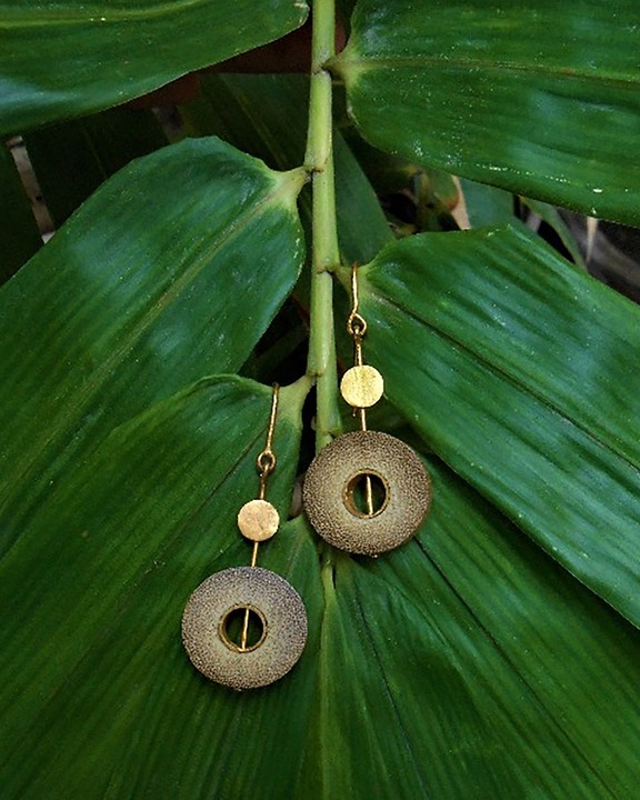 Rhea Gold Dot Fall