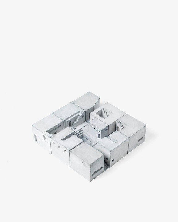 Miniature Concrete Home (Complete Set)